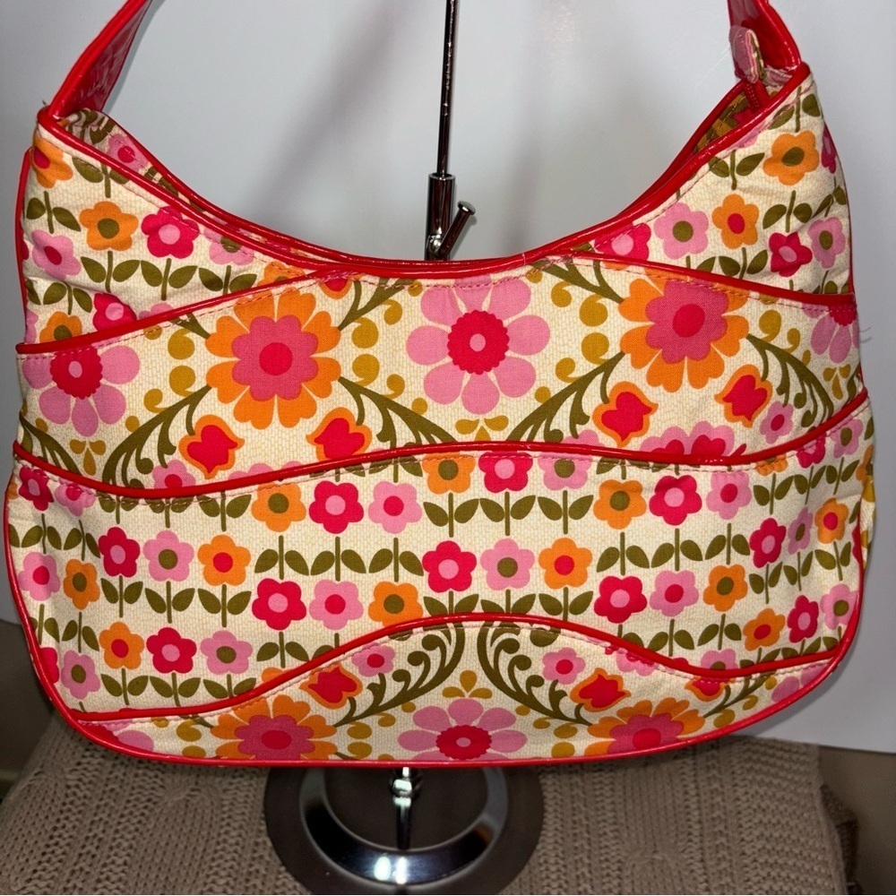 2/$30 Vera Bradley Hobo Folkloric Shoulder Bag - Picture 2 of 12
